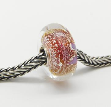 Halo Earthbead Snow - Elfbeads Glas - Originalfoto